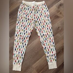Hanna Andersson Festive Light Pattern PJ bottom